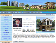 Tablet Screenshot of cebubesthouses.com